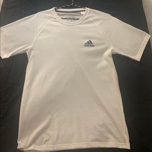 White Adidas sports shirt